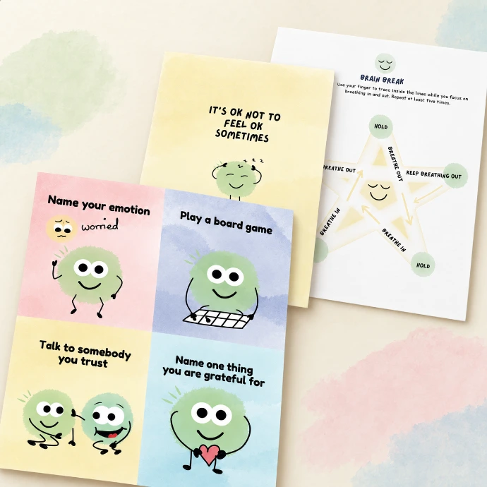 printable coping skills cards