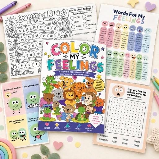 Colour Me Kindy Ready: The Emotional Regulation & School Readiness Library